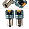 Car Light LED Auxiliary Bulb Kit PY21W 12V 3W 1700K Amber For HELLA LEDS25AA3