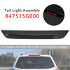 Rear Center 3rd Brake Stop Lamp Light For Subaru Forester 2014-2023 Black