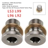 2PCS Oil Pan Oil Pressure Relief Valve Plug For Gen IV LS 2007-2013 LS3 L99 L96