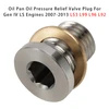 Oil Pan Oil Pressure Relief Valve Plug For Gen IV LS Engines 2007-2013 LS3 L99