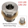 Oil Pan Oil Pressure Relief Valve Plug For Gen IV LS Engines 2007-2013 LS3 L99