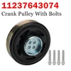Crank Pulley With Bolts for BMW 1 Series 1.5 Diesel for MINI Cooper 1.5D 15-19