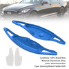 Steering Wheel Paddle Shifter For Genesis G80 Sport 17-20 Aluminium Blue