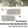 Left Right Sun Visor W/Light 96401-EZ70B 96400-EZ70B For Nissan Titan 2004-2024