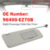 Right Passenger Side Sun Visor w/ Light 96400-EZ70B for Nissan Titan 2004-2024
