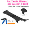 Driver Side A-Pillar Grab Handle Black For Toyota 4Runner 5th Gen 2014-2024