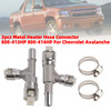 2pcs Metal Heater Hose Connector 800-413HP 800-414HP For Chevrolet Avalanche