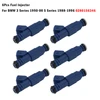 6Pcs Fuel Injector For BMW 3 Series 1990-00 5 Series 1988-1996 0280156346