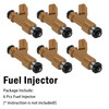 6Pcs Fuel Injector For Toyota 4REIZ GRX12 GRS18 2005-2010 23250-0P050
