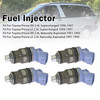 4Pcs Fuel Injector For Toyota Previa DX 2.4L Supercharged 96-97 23250-76010