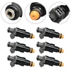 6Pcs Fuel Injector For Porsche 911 Base Carrera 3.2L 1984-1989 0280150158