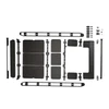 Roof Rack Rail Cross Bar Luggage Fit Benz G Class W463A W464 Without Ladder