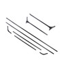 Carbon Fiber Roof Strip Trim Fit Mercedes Benz G Class W464 W463A 2019-2023