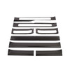 Carbon Fiber Outer Door Sill Plate Cover Trim Fit Benz W464 G500 2019-2023