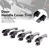 5PCS Carbon Fiber Door Handle Cover Trim Fit Mercedes G Class W464 2019-2023