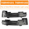Pair of Side Mirror Indicator Light Lamp for VW Touareg III CR 2018-2023