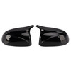 Real Carbon Fiber Side Mirror Cover Cap For BMW X3 X4 X5 X6 X7 2018-2021