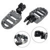 Front Footrests Foot Pegs fit for Honda NC750X NC750S 2016-2025 Gray