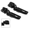 Front Footrests Foot Pegs fit for Speed 400 23-26 Thruxton 400 2026 Black