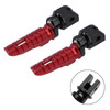 Front Footrests Foot Pegs fit for Speed 400 23-26 Thruxton 400 2026 Red