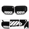 Black Front Bumper Grill Grille Fit BMW X3 G45 2025+ W/LED Light