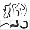 Silicone Radiator coolant Hose kit For Kawasaki Ninja 636 ZX-6R 09-26 Black