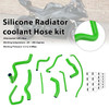 Silicone Radiator coolant Hose kit For Kawasaki Ninja 636 ZX-6R 09-26 Green