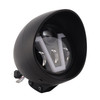 40W 5.75" Beam Headlight Fog Lamp Custom 4000Lm Black Fits For Racer Bobber
