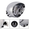 40W 5.75" Beam Headlight Fog Lamp Custom 4000Lm Chrome Fits For Racer Bobber