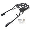 Black Luggage Rack Cargo Rear Carrier For Yamaha Tracer 700 / GT 2016-2020