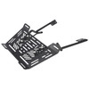 Black Rear Luggage Rack Enlargement Plate For Yamaha Tracer 700 / GT 2016-2020