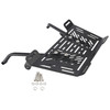 Black Rear Luggage Rack Enlargement Plate For Aprilia Tuareg 660 2022-2025