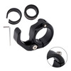 Hanger Helmet Hook Mounting Holder Black 22-25Mm Universal For Motorcycle Utv