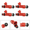 4PC 15710-65J00 Fuel Injectors 16450-MCW-004 For Honda VFR800 02-09