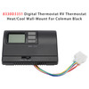 8330D3351 Digital Thermostat Rv Thermostat Heat/Cool Wall-Mount BLK For Coleman