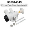 385314349 RV Pedal Flush Toilets Water Valve Kit for Dometic Sealand