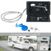 RV Exterior Lockable Outdoor Shower Box Hot Cold Water For Caravan Camper