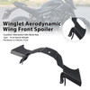 Winglet Aerodynamic Wing Front Spoiler For Yamaha MT-07 2025-2026 Black