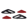 Front Fender Accent Trim For Honda GL1800 Goldwing 1800 2001-2017 Black