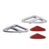 Front Fender Accent Trim For Honda GL1800 Goldwing 1800 2001-2017 Chrome