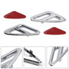 Front Fender Accent Trim For Honda GL1800 Goldwing 1800 2001-2017 Chrome