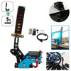 14Bit PC USB3.0 SIM Handbrake Sword Hilt for Racing Games Steering Wheel Stand