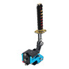 14Bit PC USB3.0 SIM Handbrake Sword Hilt for Racing Games Steering Wheel Stand