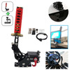 14Bit PC USB3.0 SIM Handbrake Sword Hilt for Racing Games Steering Wheel Stand