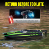 2.4Ghz Mini Remote Control Boat For Water Pool Lake Water Toy 2 Batteries Green