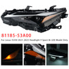 Left LED Headlight 81185-53A00 For Lexus IS300 IS350 2021-2023