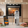Wireless Meat Thermometer 2‑Sensor Cooking Probe with Booster Repeater IPX7 Waterproof