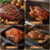 Wireless Meat Thermometer 2‑Sensor Cooking Probe with Booster Repeater IPX7 Waterproof