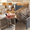 Wireless Meat Thermometer 2‑Sensor Cooking Probe with Booster Repeater IPX7 Waterproof