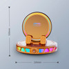 Colorful RGB Ambient Light Car Wireless Charging Bracket Holder Car Phone Mount